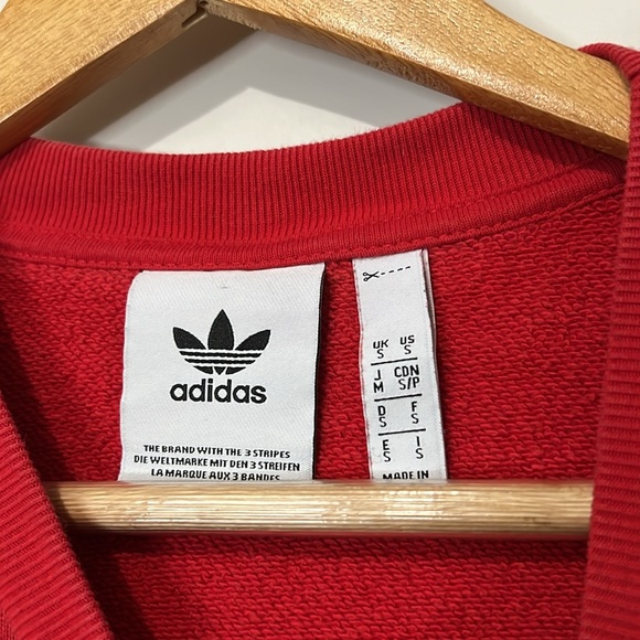 Adidas Adicolor Classics Trefoil Crewneck Sweatshirt - Picture 11 of 12